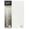 Papier ozdobny (wizytówkowy) Galeria Papieru iceland diamentowa biel A4 - biały 220g (200604)