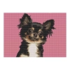 Zestaw kreatywny Diamentowa mozaika 30x40cm Chihuahua czarny Flamingo Line (1(13))