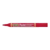 Marker permanentny wkład czerwony 1,5mm okrągła końcówka Pentel