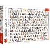 Puzzle Trefl 208 kotów 1000 el. (10498)