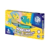Modelina 6 kol. pastelowa-brokatowa mix Astra (304118001)