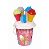 Zestaw do piasku Bączek lody w wiaderku (LWA4007)