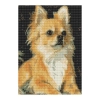 Zestaw kreatywny Diamentowa mozaika 30x40cm Chihuahua biszkoptowy Flamingo Line (1(5))