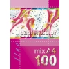 Papier kolorowy Kreska fluo A4 - mix 80g
