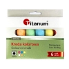 Kreda chodnikowa mix śr. 25mm Titanum (BFC-6AL) 6 sztuk