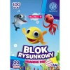 Blok rysunkowy Astra Puppy&unicorn&mini A4 biały 100g 20k (106021001)