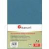 Karton do bindowania Titanum skóropodobny A4 - niebieski 250g