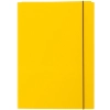 Teczka z szerokim grzbietem na gumkę VauPe skrzydłowa A4 kolor: żółty (322/08)