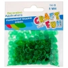 Cekiny zielony transparentny 14g Mega Creative (439329)