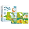Gra edukacyjna Trefl Baby Idziemy do Zoo (02058)