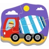 Puzzle Trefl puzzle baby classic pojazdy na budowie 3, 4, 5, 6 el. (36072)