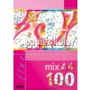 Papier kolorowy Kreska fluo A4 - mix 80g