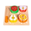 Artykuły kuchenne Smily Play drewniane owoce i warzywa do krojenia (AC7330)