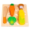 Artykuły kuchenne Smily Play drewniane owoce i warzywa do krojenia (AC7336)