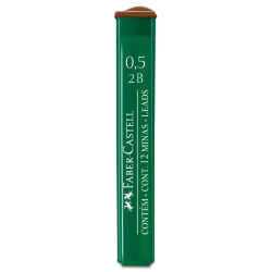 Wkład do ołówka (grafit) 2B 0,5mm Faber Castell
