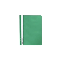 Skoroszyt A4 PP zawieszany zielony PVC PCW Biurfol (SPP-02-02)