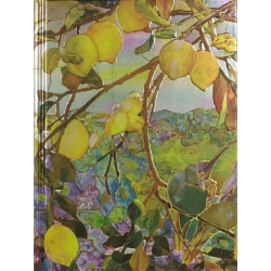 Notes (notatnik) Szyty Drzewo Cytrynowe Tiffany Peter Pauper Press