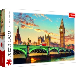 Puzzle Londyn, Wielka Brytania 1500 el. Trefl (26202)