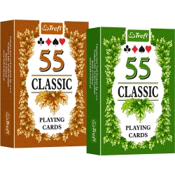 Karty Classic Trefl 55 sztuk