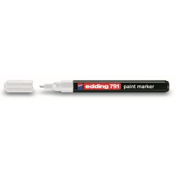 Marker specjalistyczny 791 wkład biały 1,0-2,0mm okrągła końcówka Edding