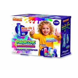 Zestaw kreatywny dla dzieci MAGICZNE MALOWANIE OŻYWIAJ KOLOREM Dumel (DD30616)