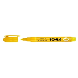 Marker olejowy wkład żółty 1,5mm okrągła końcówka Toma