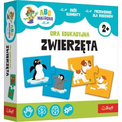 Gra edukacyjna ABC Malucha Zwierzęta Trefl (02905)
