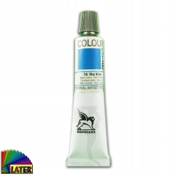 Farba akrylowa Błękit kobaltowy kolor: błękit nieba 20ml Renesans (18)