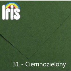 Brystol Iris 31 A3 zielony ciemny 185g 50k [mm:] 297x420 Canson (200040210)