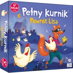 Gra edukacyjna PEŁNY KURNIK - POWRÓT LISA Kukuryku