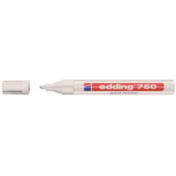 Marker specjalistyczny wkład biały 2,0-4,0mm okrągła końcówka Edding