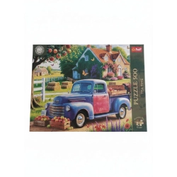 Puzzle Premium Plus Tea Time:Samochód farmera_ 500 el. Trefl (37612)