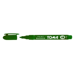 Marker olejowy wkład zielony 1,5mm okrągła końcówka Toma