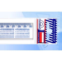 Linijka plastikowa 30cm Grales (L30 T)