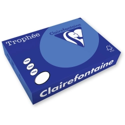 Papier kolorowy A4 kolorowy błękit karaibski 500k. 160g Trophee (xca41022)