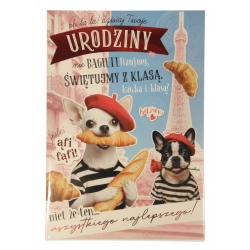 Kartka składana KARNET GIGANT NOWY Kukartka