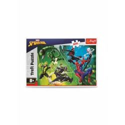 Puzzle Spiderman W pajęczej sieci 300 el. Trefl (23036)