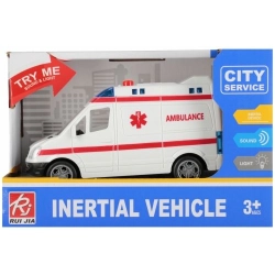 Ambulans na baterie Mega Creative (542973)