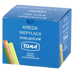 Kreda kolor: mix 100 szt Toma