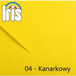 Brystol Iris 04 A3 kanarkowy 185g 50k [mm:] 297x420 Canson (200040183)