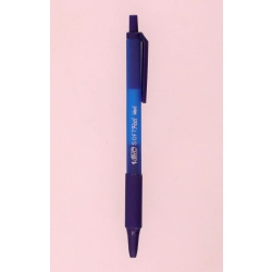 Długopis SOFT FEEL CLIC niebieski wkład niebieski 1mm Bic (837398)