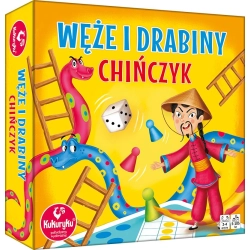 Gra edukacyjna WĘŻE I DRABINY & CHIŃCZYK Kukuryku