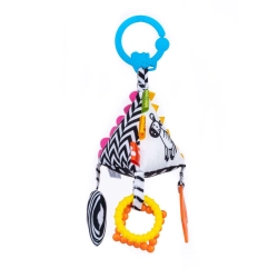 Grzechotka ZAWIESZKA PIRAMIDKA SENSORY Balibazoo (BB 80136)