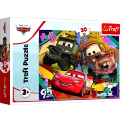 Puzzle Rozpędzone samochody 30 el. Trefl (18293)