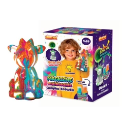 Zestaw kreatywny dla dzieci MAGICZNE MALOWANIE- LAMPKA KRÓWKA Dumel (DD30618)