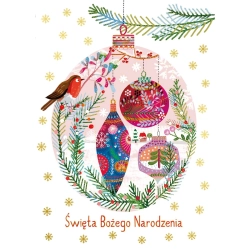 Kartka składana B6 BN BOMBKI W KŁÓKU Henry (5905701480029)