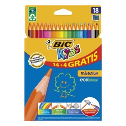 Kredki ołówkowe Evolution 24 kol. Bic Kids (829025)