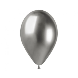 Balon gumowy 5 szt. srebrny 330mm 13cal Godan (GB120/89/5)