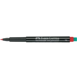 Foliopis Multimark wkład czerwony 0,6mm Faber Castell (FC151321)