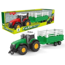 Traktor z przyczepą, światło i dźwięk Adar (582606)
